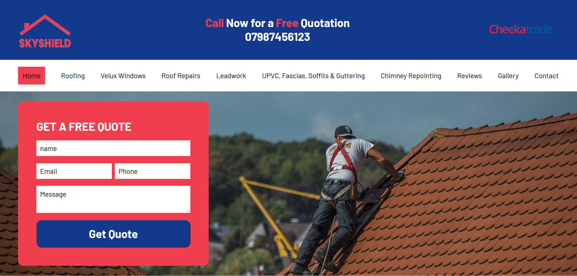 Gallery example Roofing