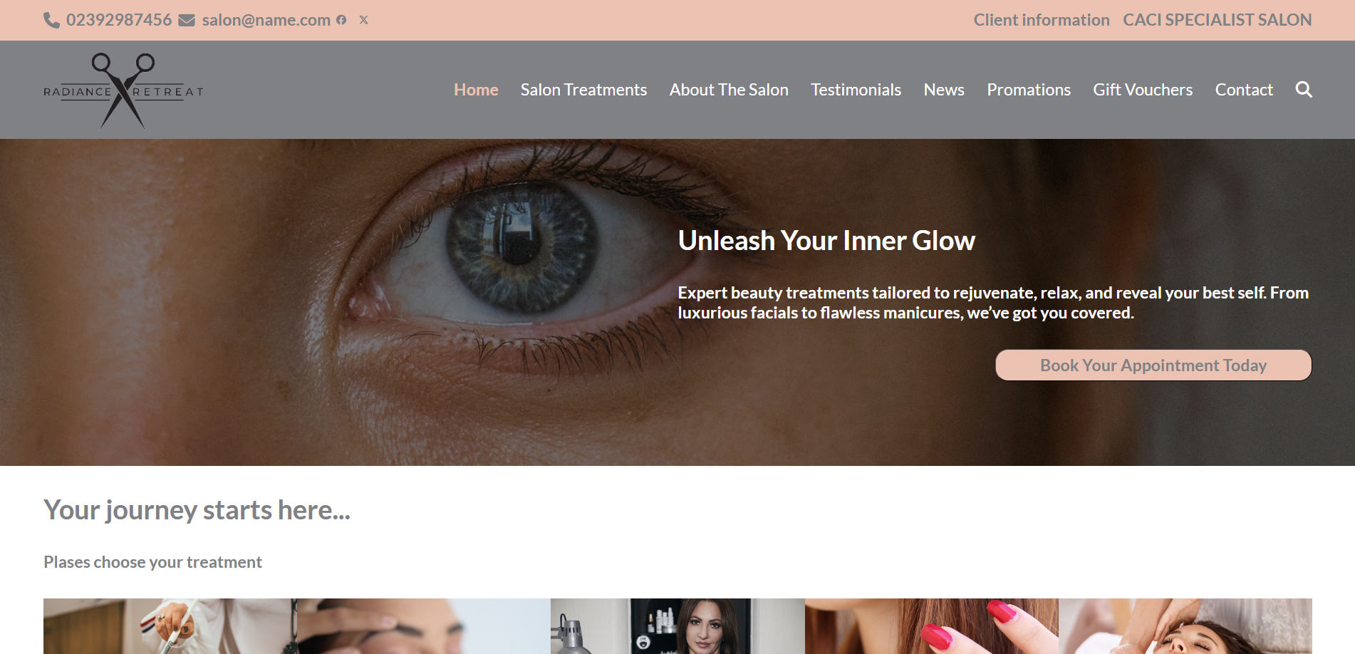 Gallery example Beauty