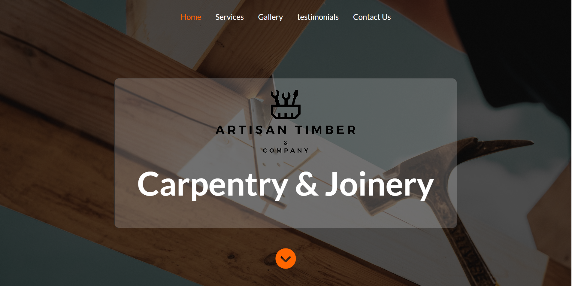Gallery example Carpentry